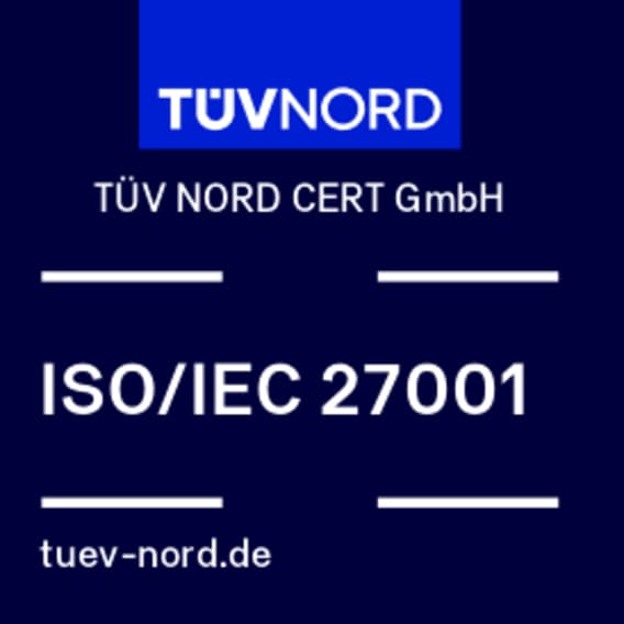 Tuev-Nord ISO/IEC 27001