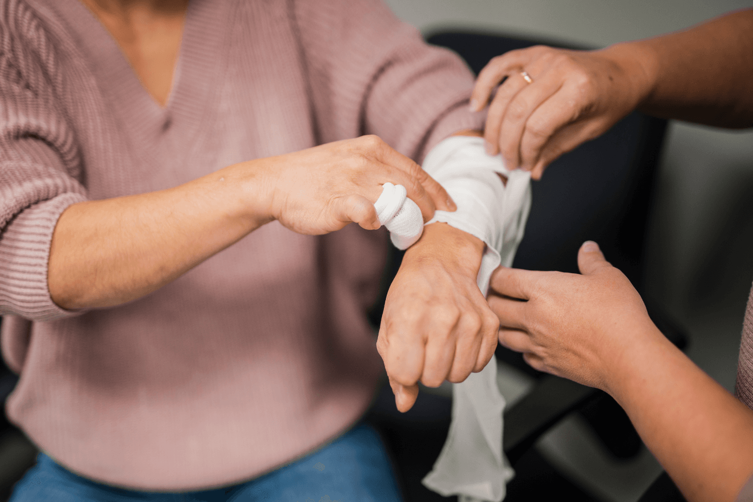 BHV verband leggen