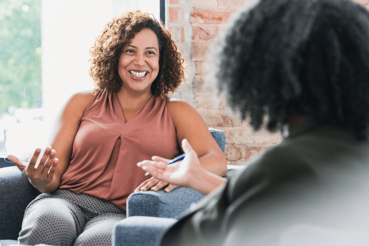 Preventiemedewerker in gesprek